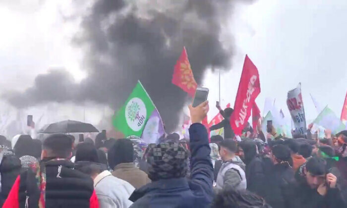 HDP’nin Nevruz kutlamasında PKK propagandası..