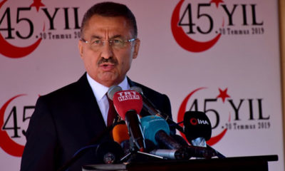 Fuat Oktay: Türkiye, Kıbrıs’ta tek vücut, tek yürek