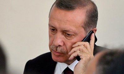Cumhurbaşkanı Erdoğan’dan şehit ailelerine telefon