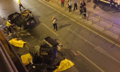 Konya’da iki otomobil çarpıştı: 7 ölü