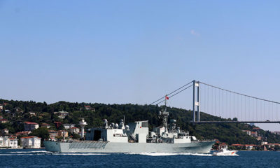 NATO savaş gemisi 19 gün sonra Karadeniz’den ayrıldı