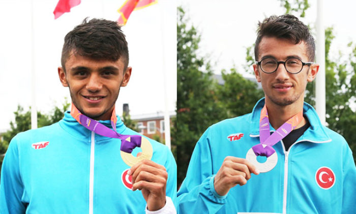 U20 Avrupa Atletizm Şampiyonası’nda bir altın ve bir gümüş madalya