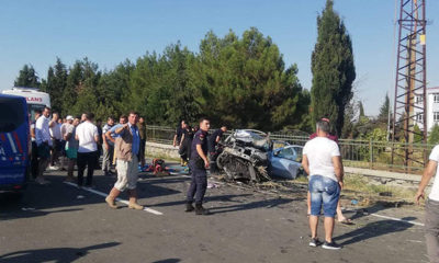 Edirne’de feci kaza: 4 ölü, 2 yaralı