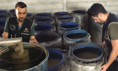 Adana’da 22 bin 360 litre sahte içki ele geçirildi; 54 gözaltı