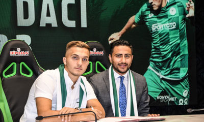Konyaspor’da Erdon Daci’nin sözleşmesi 3 yıl daha uzatıldı