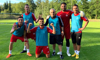 Demir Grup Sivasspor’un Hollanda kampı başladı
