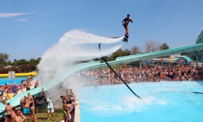 Antalya’da sıcak bunalttı, su parkları doldu