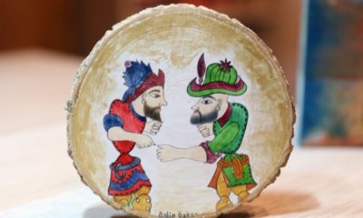 Gazoz kapakları ve taşlarda minyatür sanatı