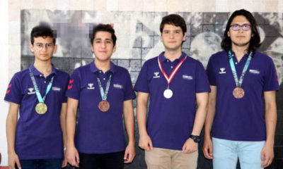 Denizlili öğrencilerden İngiltere’deki Matematik Olimpiyatı’nda büyük başarı