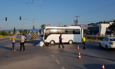 Biga’da midibüsle çarpışan motosikletin sürücüsü öldü
