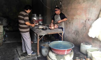 60 derece sıcaklıkta 50 yıldır bakır kalaylıyor