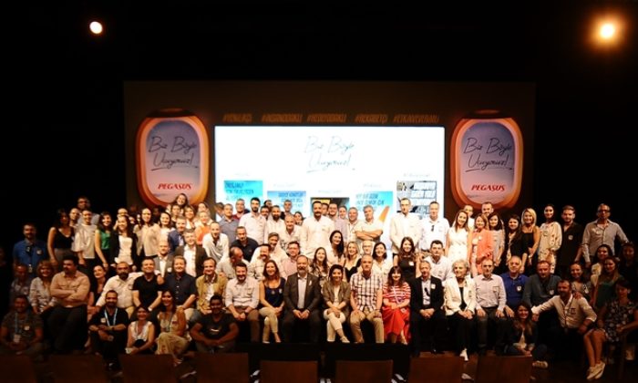 Pegasus çalışanlarından yeni şirket değerleri videosu
