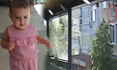 3’üncü kattan düşen minik Ecem’i tente kurtardı