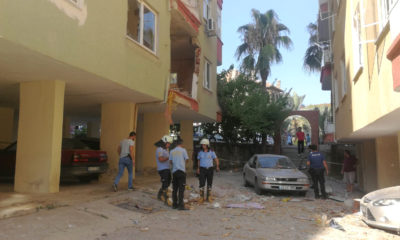 Klima motoru patladı: 1 yaralı