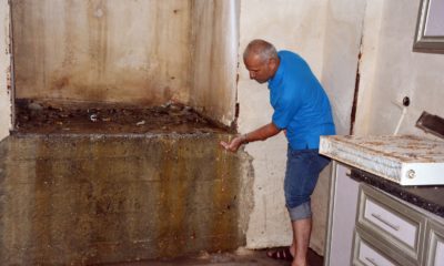 Apartmanlara dolan suya çözüm istiyorlar