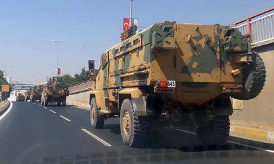 Suriye sınırına askeri sevkiyat sürüyor