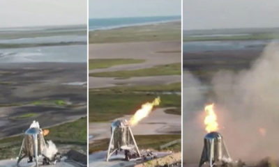 SpaceX’in uzay aracı, kalkış öncesi alev aldı