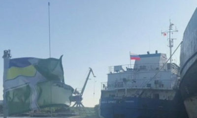Ukrayna, Rus tankerine el koydu