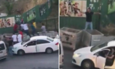 Beylikdüzü’nde pompalı tüfekli, bıçaklı kavga kamerada