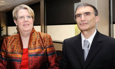 Aziz Sancar’ın eşi, KKTC Miami Fahri Temsilcisi oldu