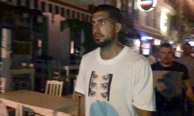 Juventus’ta oynayan Emre Can, Çeşme’de arkadaşlarıyla eğlendi