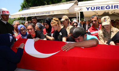 Şehit Sözleşmeli Er Metin Yıldız, son yolculuğuna uğurlandı