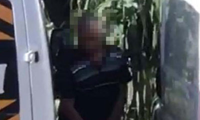 Köpeğe cinsel saldırıda bulunurken görüntülenen zanlı yakalandı