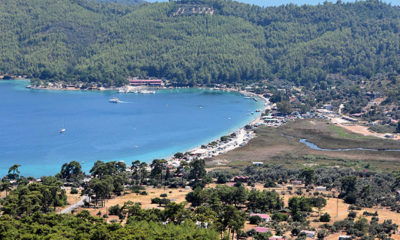 Dünyaca ünlü Akbük Koyu’nda taşıma suyla turizm