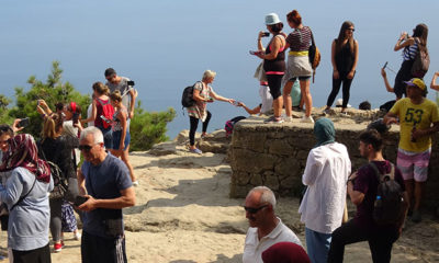 Zeus Altarı’nda tehlikeli fotoğraf çekimi 