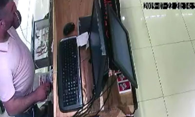 Marketin cirosu düşünce çalışanın hırsızlığı ortaya çıktı