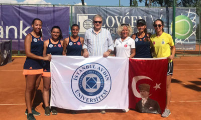 İstanbul Aydın Üniversitesi Kadın Tenis Takımı, Avrupa şampiyonu oldu