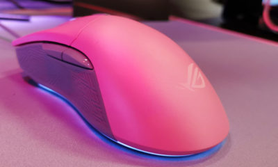 ASUS’tan oyunculara pembe renkli özel mouse