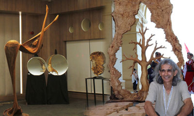 ‘Barış ve Hayat’ı ahşapla buluşturdu