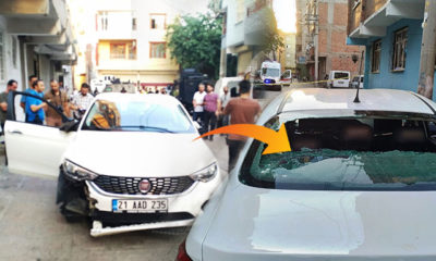 Cezaevi firarisinin otomobille çarptığı polis ve çocuk yaralandı