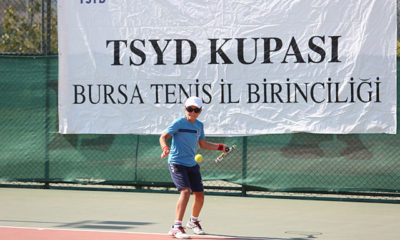14 Yaş TSYD Bursa Tenis İl Birinciliği Turnuvası heyecanı başladı