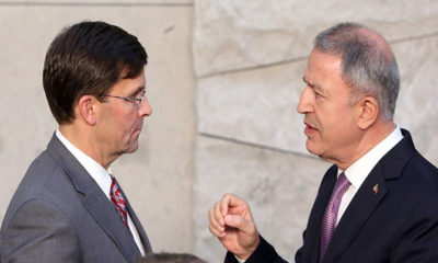 Bakan akar ABD’li mevkidaşıyla görüştü