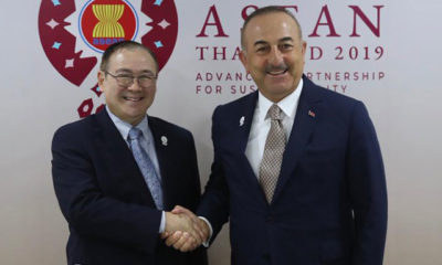 Çavuşoğlu, Filipinler Dışişleri Bakanı Teodoro L. Locsin Jr. ile görüştü
