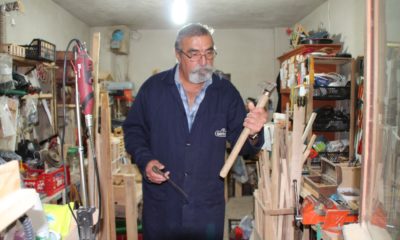 Torununa oyuncak yapmak için başladı, ahşap ustası oldu