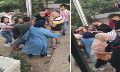 Parktaki taciz iddiasına mahalleli dayağı