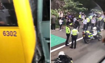 Hong Kong’da iki otobüs çarpıştı: 77 yaralı