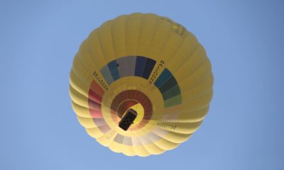 Tarihi kentte sıcak hava balonu uçuşları başladı