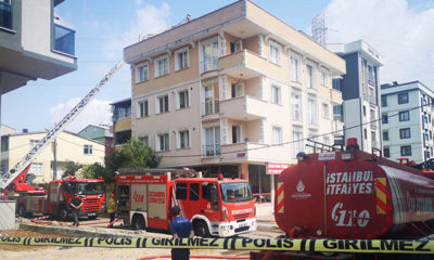 Pendik’te babasıyla tartışan oğlu, çatı katını ateşe verdi