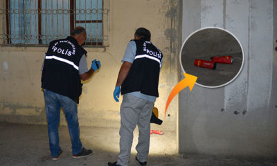 Eve ses bombası atıldı