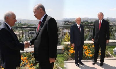 Cumhurbaşkanı Erdoğan’dan, Bahçeli’ye ziyaret