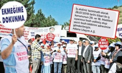 SMS’li işçi kıyımı: Gece yarısı gelen mesajla öğrendiler!