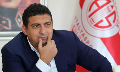Antalyaspor Başkanı Ali Şafak Öztürk: Hedefimiz Avrupa kupalarına katılmak
