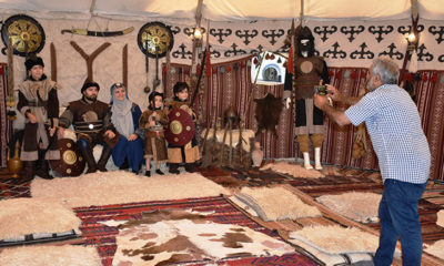 Malatya’da otağ çadırı şeklindeki lokanta ilgi görüyor