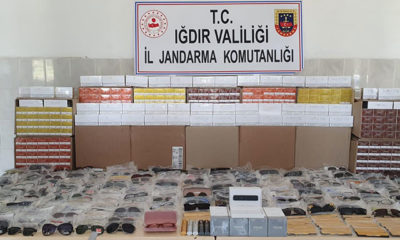 Iğdır’da kaçak güneş gözlüğü operasyonu