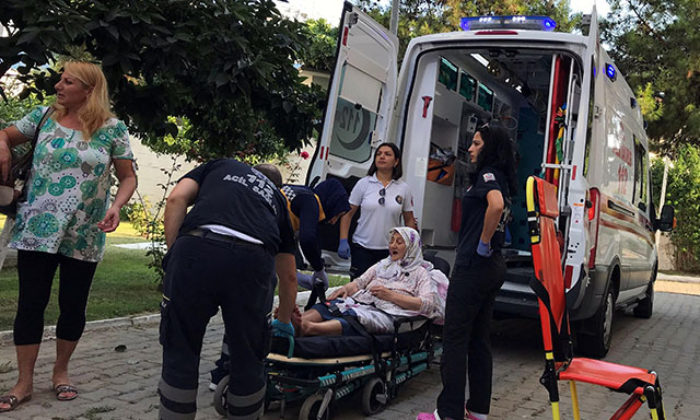 Yaşlı kadından apartman görevlisine darp suçlaması