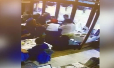 Türk restoran müdürü, müşterinin hayatını kurtardı